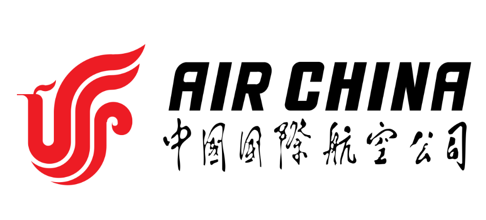Logotipo vermelho estilizado do cliente